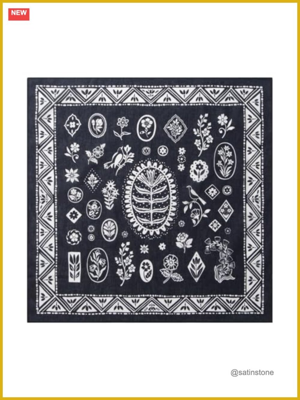 22x22 Cotton Bandana Headband Neck Scarf Hair Wrap Face Cover